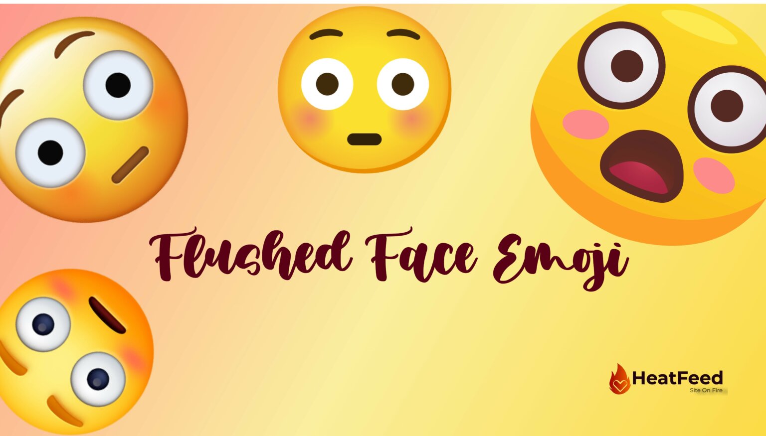 Flushed Face Emoji Archives - Heatfeed