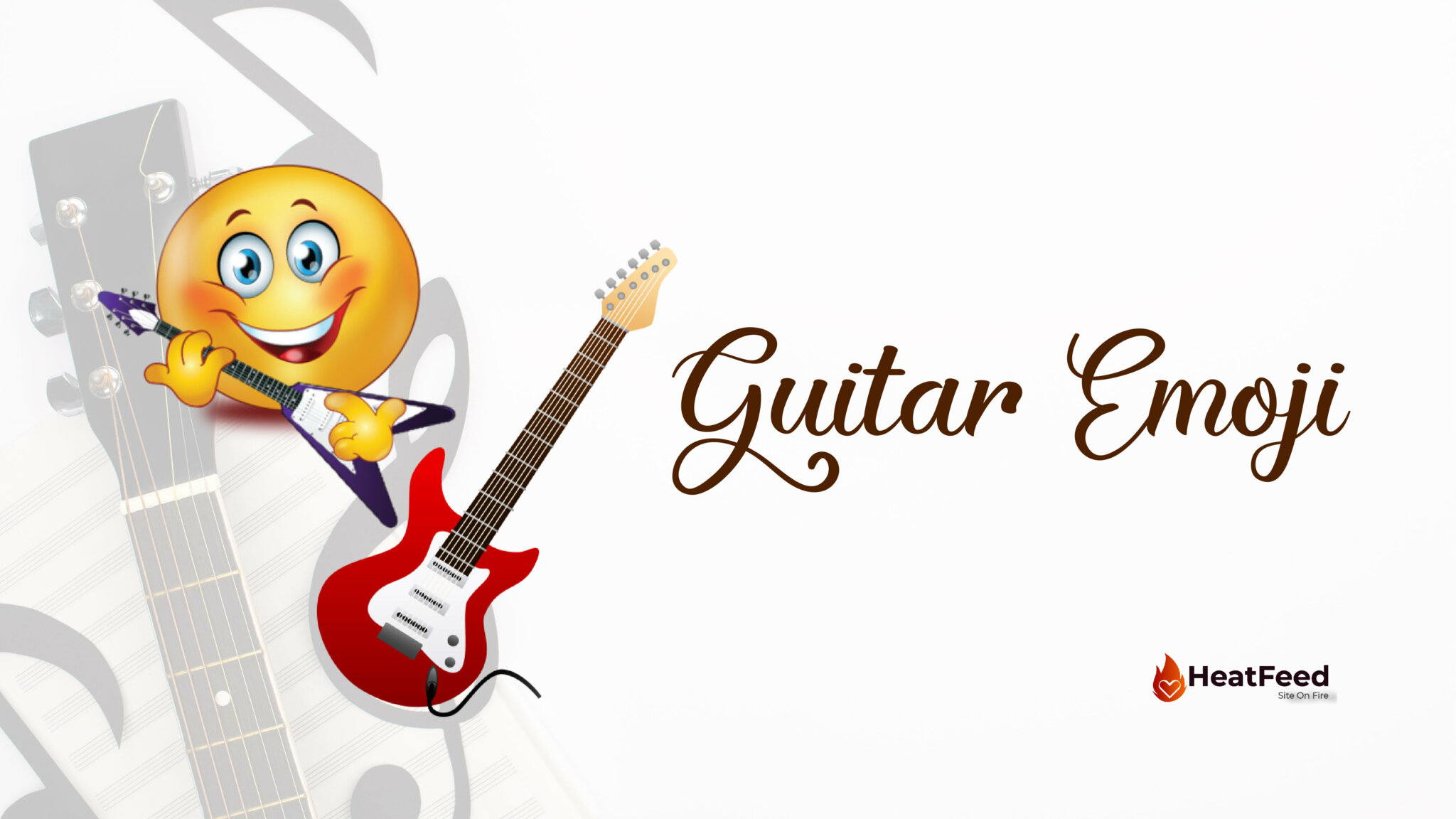 Guitar Emoji 🎸 - Meaning, ️copy and 📋paste Heatfeed