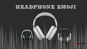 Headphone emoji