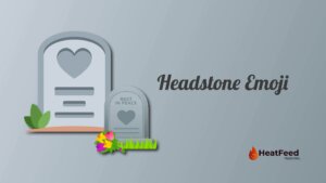 Headstone emoji