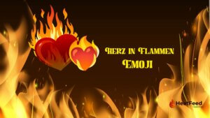 Herz in Flammen Emoji