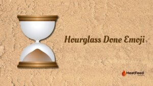 Hourglass done emoji