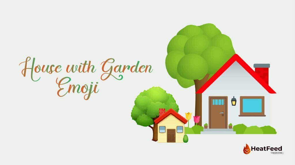 House with Garden Emoji