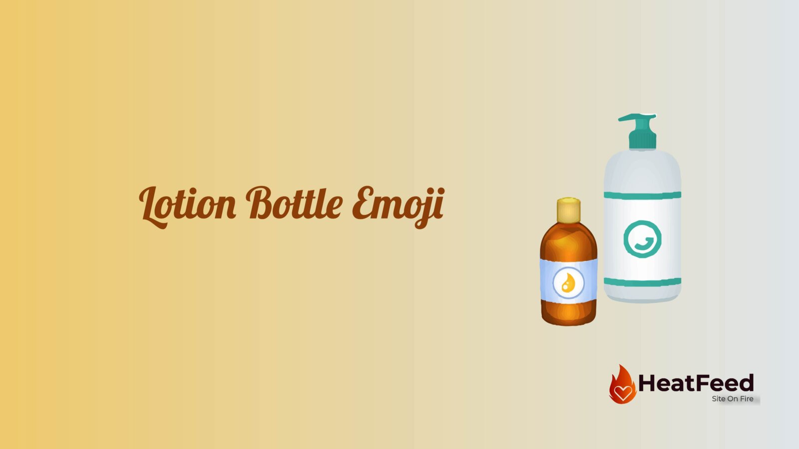 Lotion Bottle Emoji 🧴- Meaning, ️copy and 📋paste