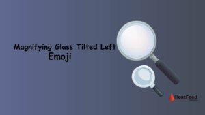 magnifying glass tiled left emoji