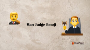 man judge emoji