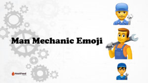 Man mechanic emoji