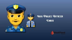 Man police officer emoji