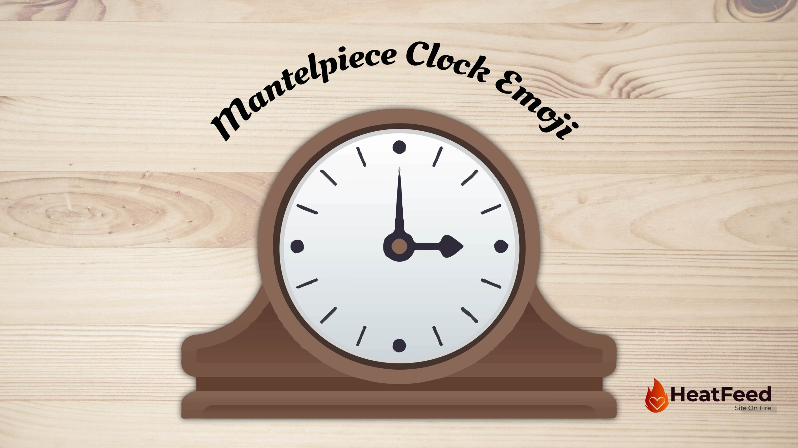 Mantelpiece Clock Emoji🕰️-Meaning, Copy, ️ & Paste 📝
