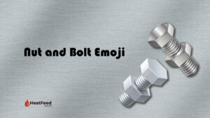 Nut and bolt emoji