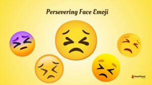Persevering Face Emoji