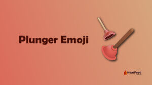 plunger emoji