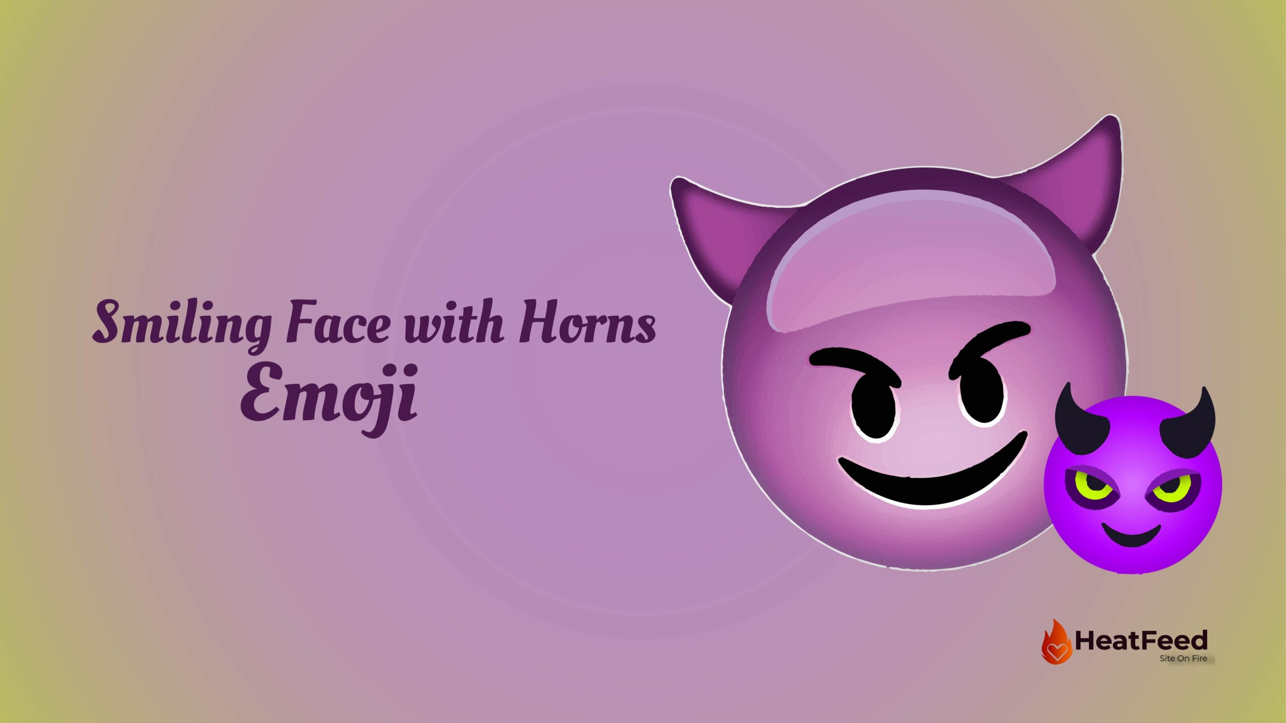 Smiling Face with Horns Emoji 😈 ️ Copy And Paste 📋