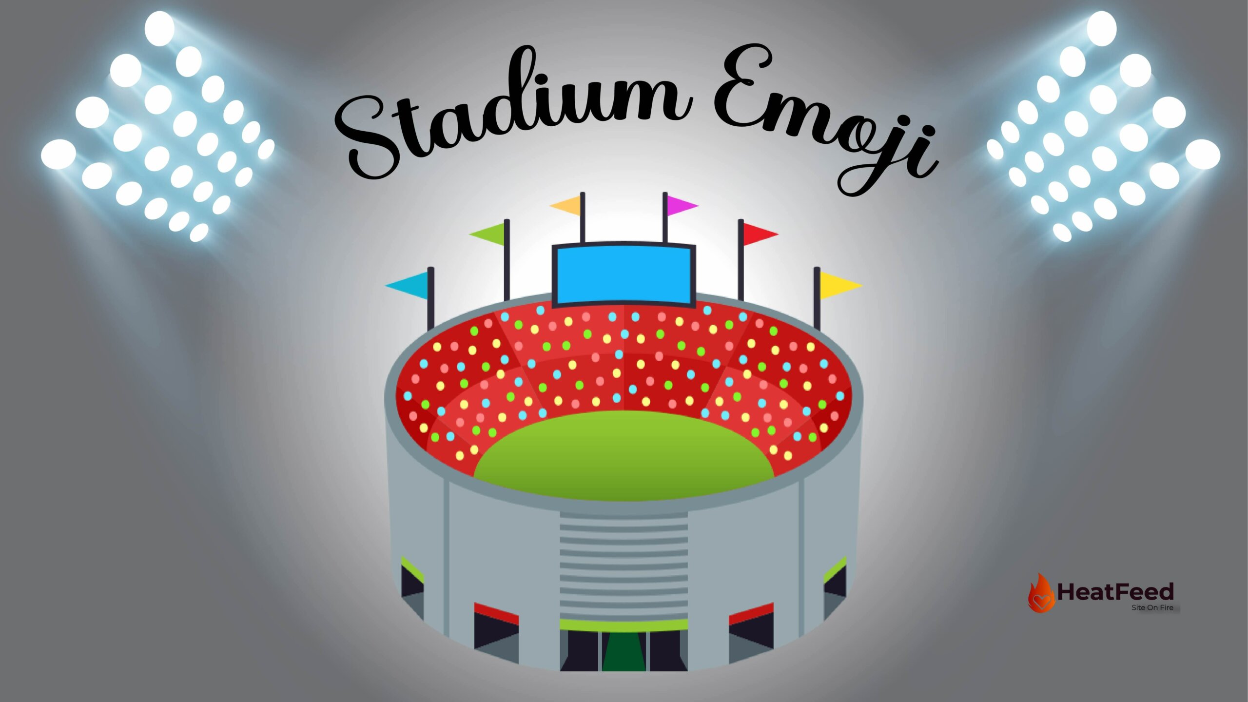 🏟️ Stadium Emoji Meaning, ️copy and 📋paste
