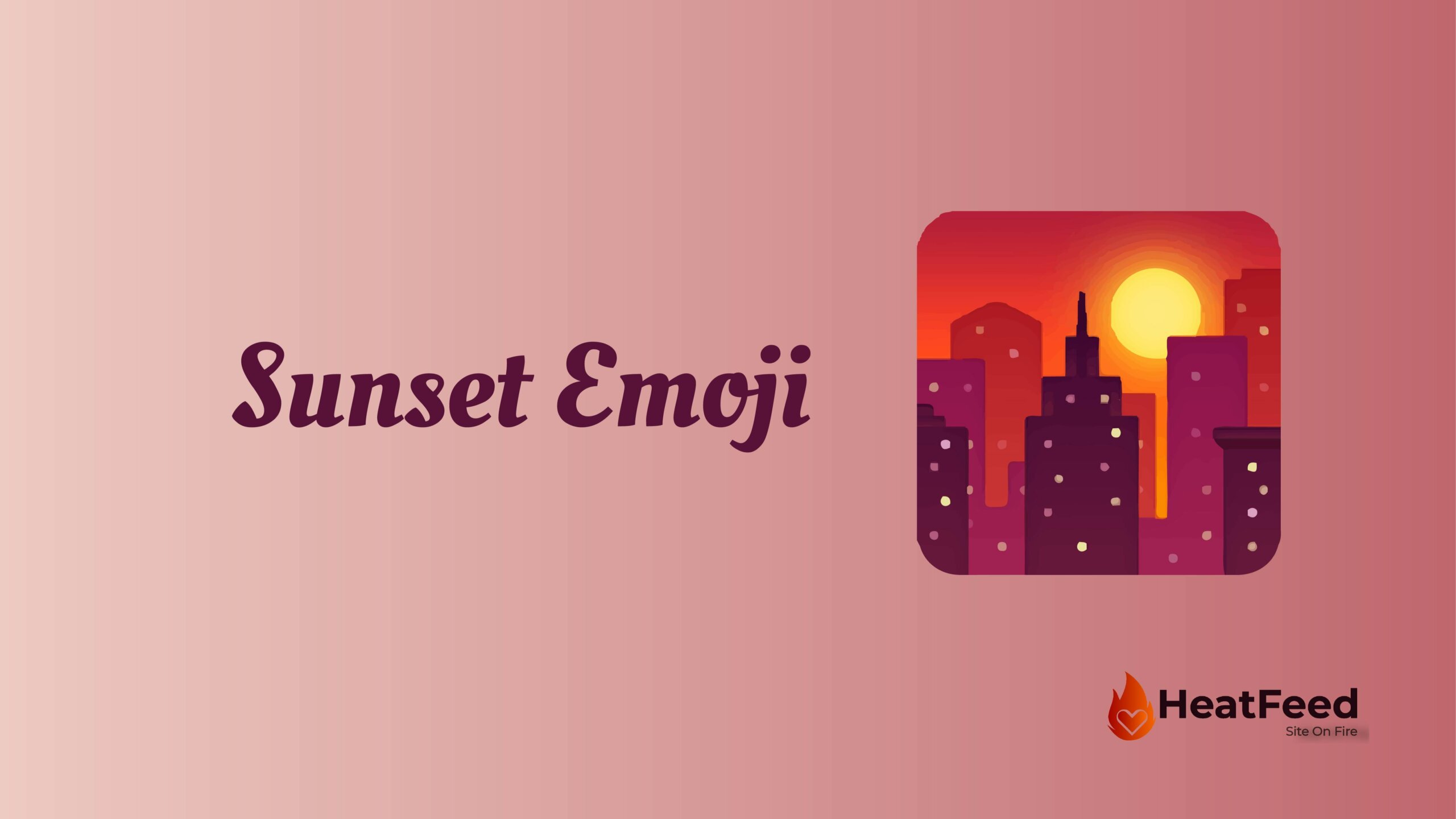 Sunset Emoji π-Meaning, οΈcopy and πpaste