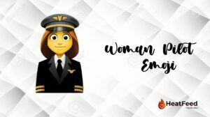 Woman pilot emoji