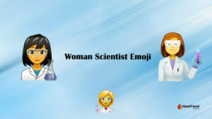 Woman scientist emoji