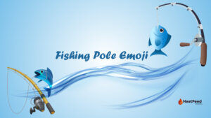 Fishing pole emoji