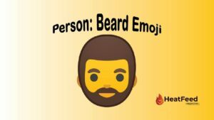 Person beard emoji
