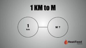 1 km to m