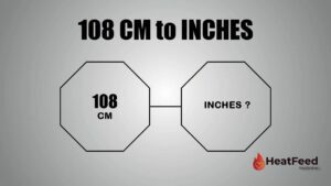 108 CM TO INCHES