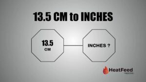 13.5 CM TO INCHES