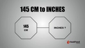 145 CM TO INCHES