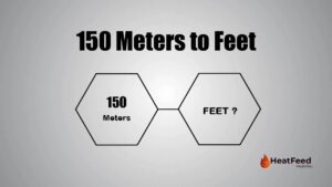 150 meters to feet