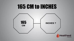 165 CM TO INCHES