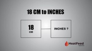 18 cm to inches