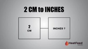 2 cm to inches