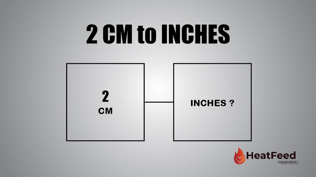 Convert 2 CM To Inches