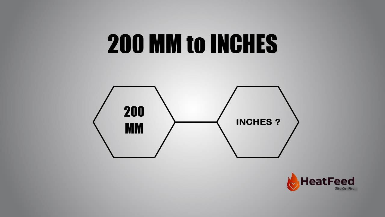 200 mm equals inches sale