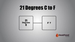 21 degree c to f