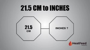 21.5 CM TO INCHES