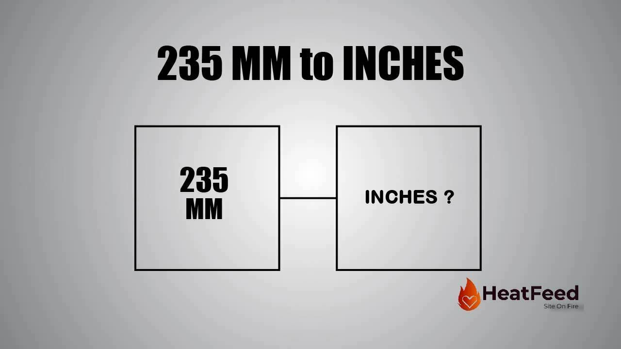 Convert 235 MM To Inches Convert 235 MM To Inches