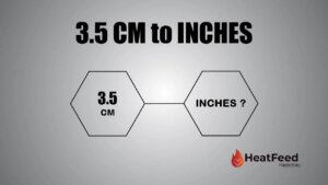 3.5 cm to inches