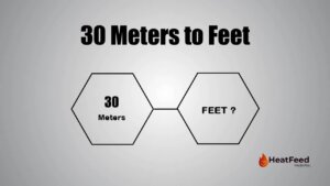30 meters to feet