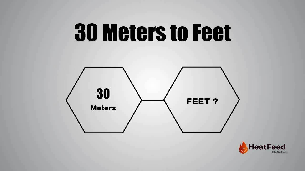 Convert 30 meters to feet Heatfeed