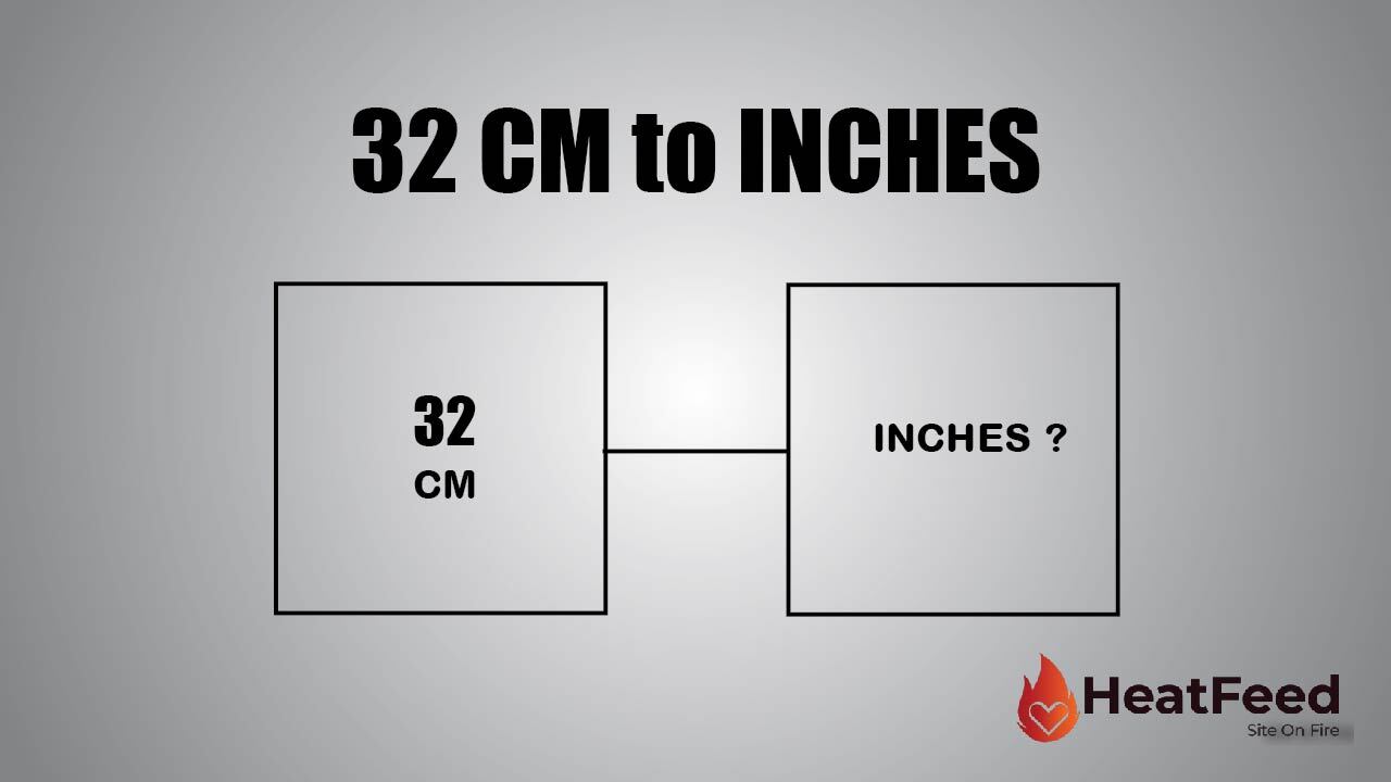 Convert 32 CM To Inches