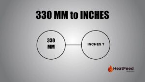 330 mm to inches