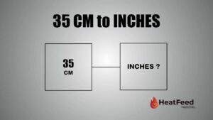 35 cm to inches