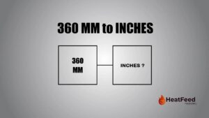 360 mm to inches