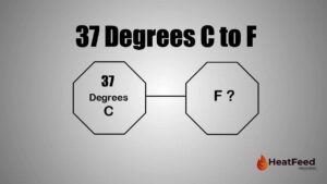 37 degrees c to f