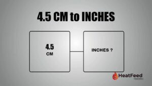 4.5 CM TO INCHES