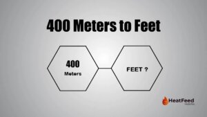 400 meters to feet