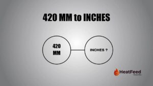 420 mm to inches  