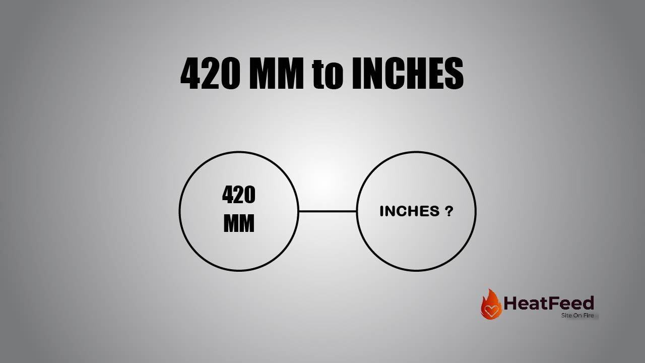 How Much Is 420mm In Cm