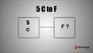 5 c to f