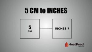 5 cm to inches